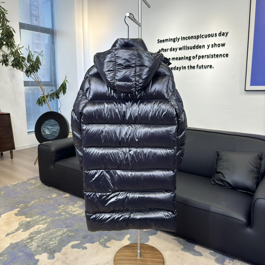 Moncler Maya Hanovcrtan Long Down Jacket - DesignerGu