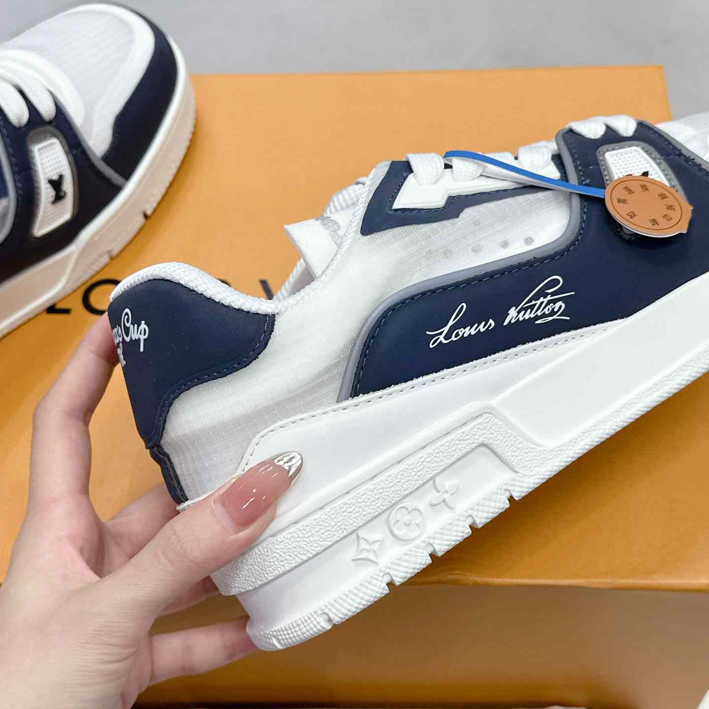 Louis Vuitton LV Trainer Sneaker   1AD6TJ - DesignerGu