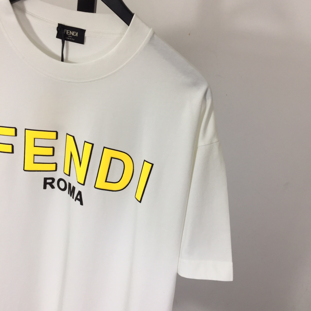 Fendi Cotton T-shirt - DesignerGu