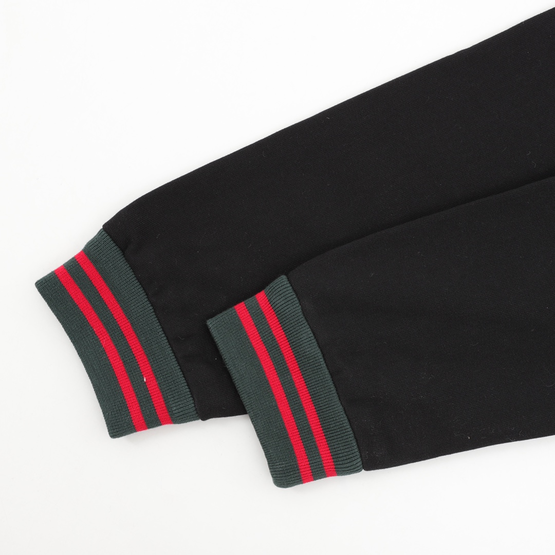 Gucci Cotton Jersey Hooded Jacket With Web - DesignerGu