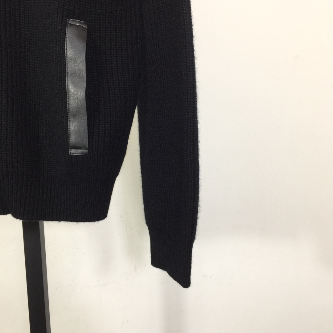 Prada Zip Up Hooded Knit Jacket - DesignerGu