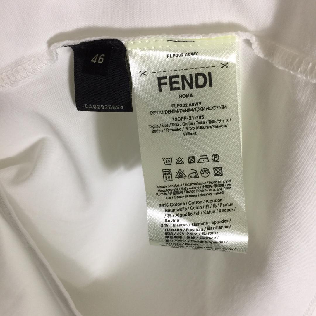 Fendi Cotton T-shirt - DesignerGu