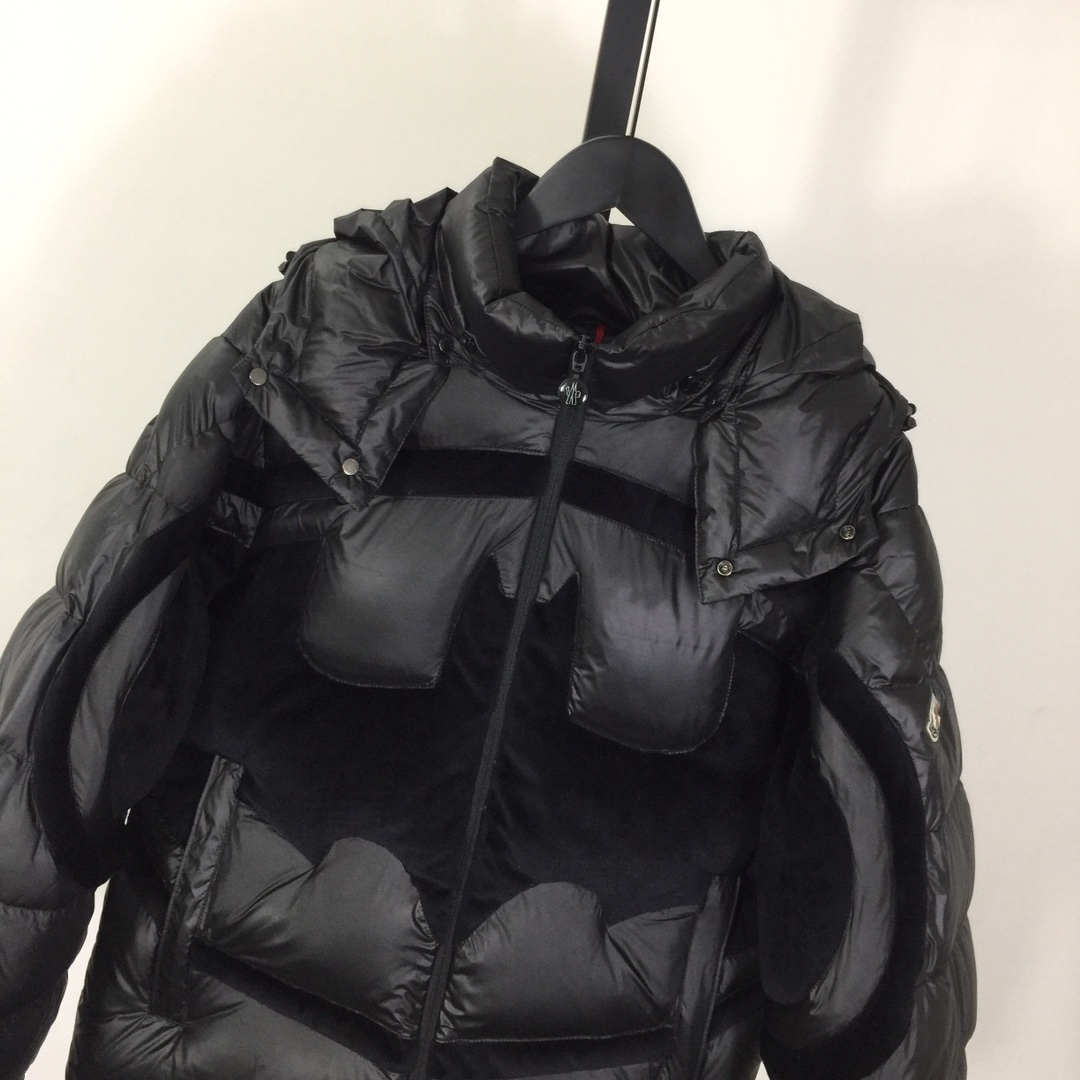 Moncler Solander Batman Hooded Down Jacket - DesignerGu