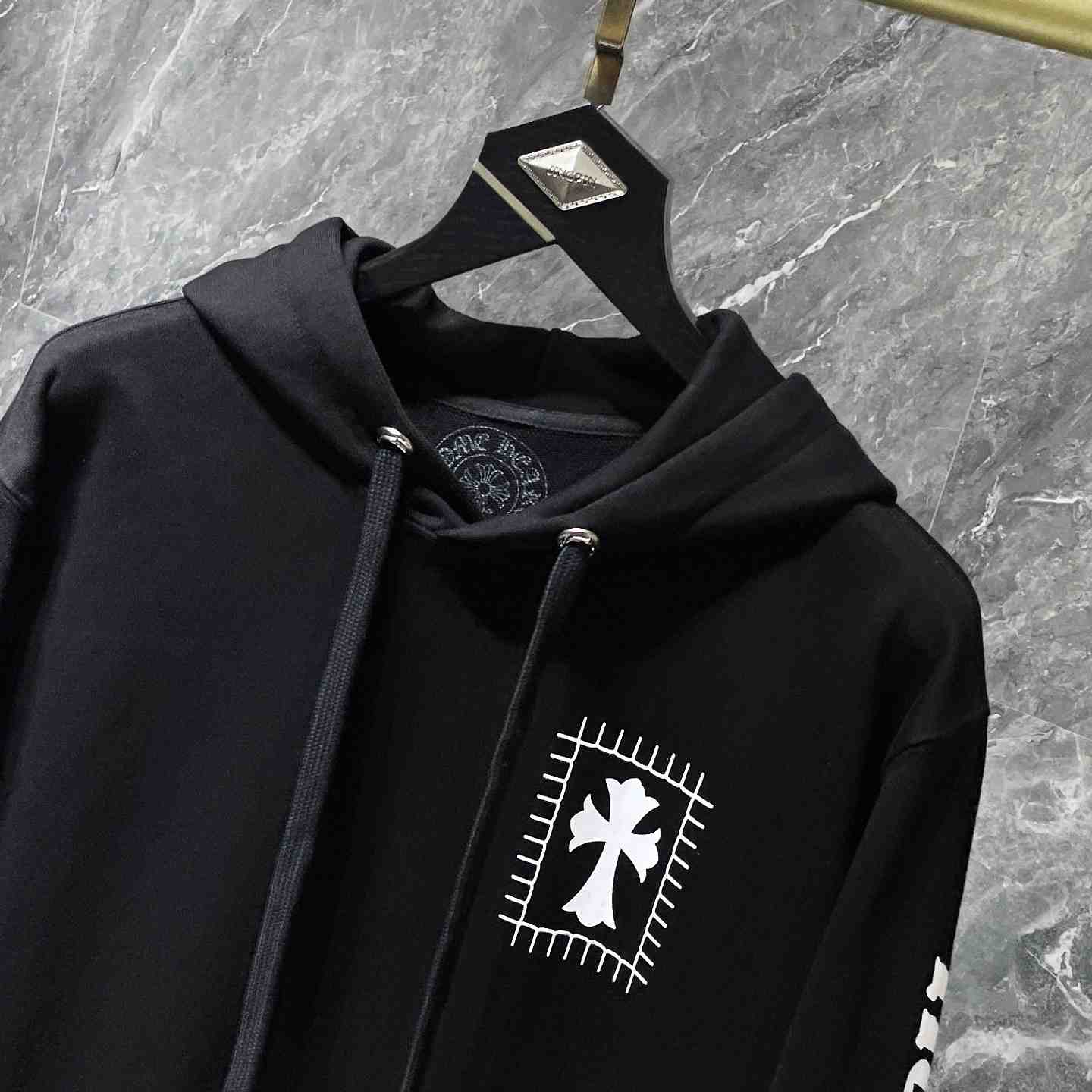 Chrome Hearts Cotton Hoodie - DesignerGu