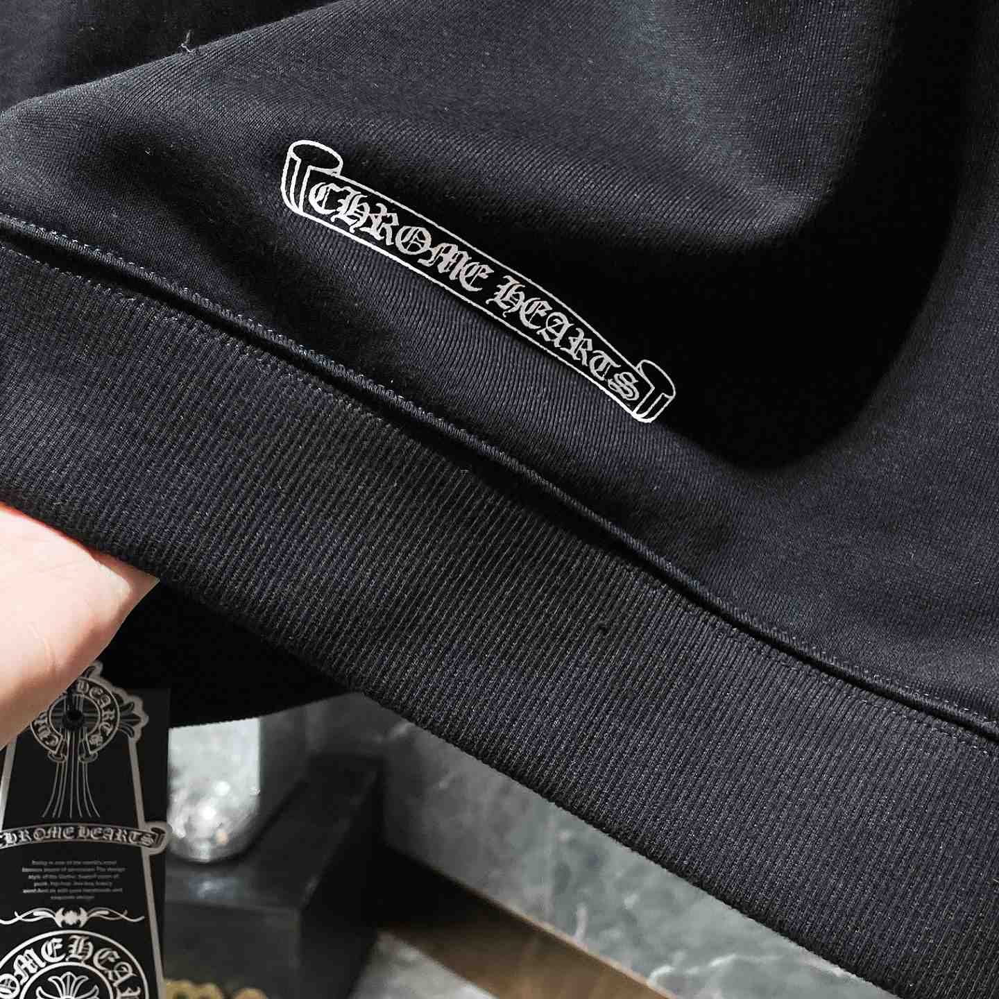 Chrome Hearts Cotton Hoodie - DesignerGu