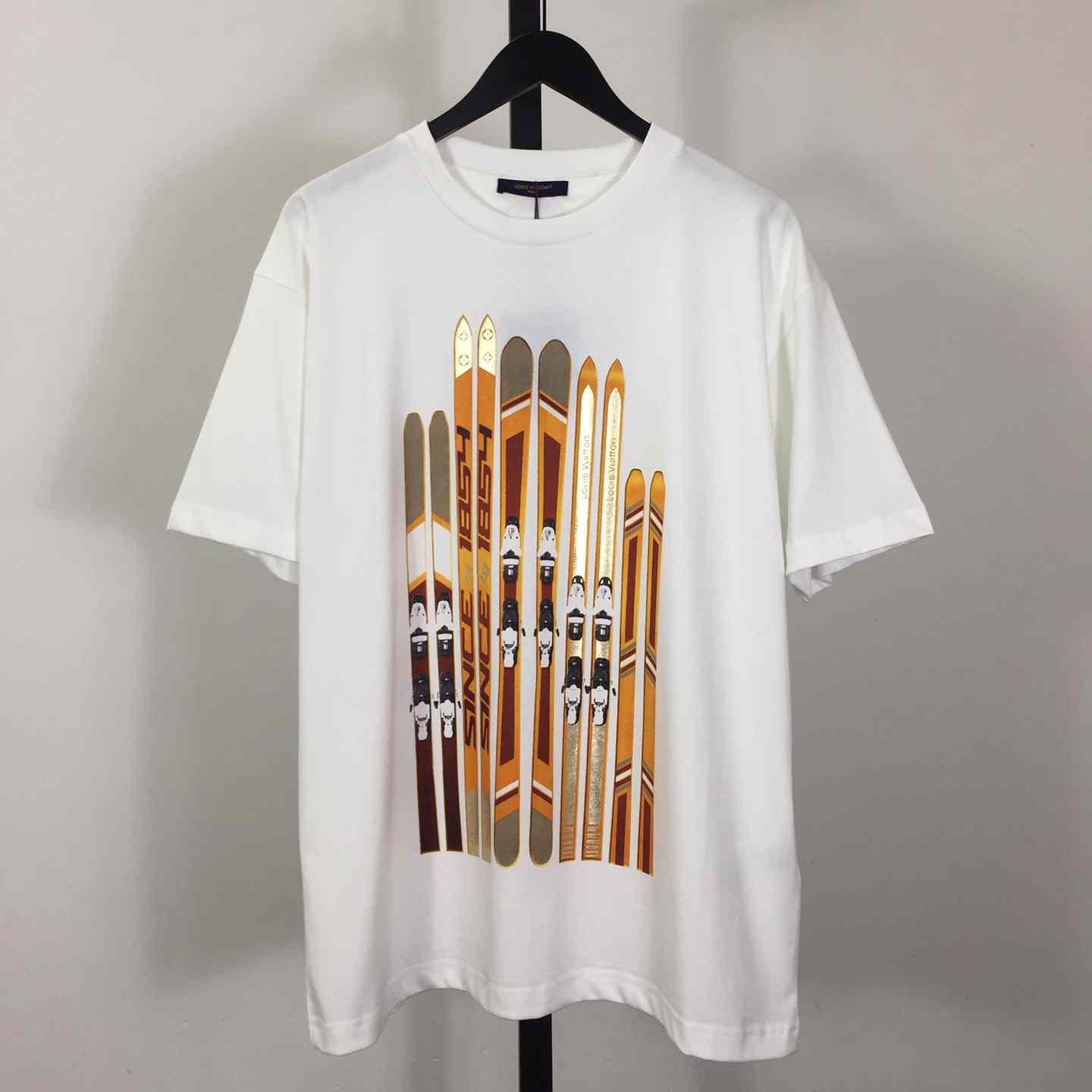 Louis Vuitton Printed Cotton T-Shirt   1AGK27 - DesignerGu