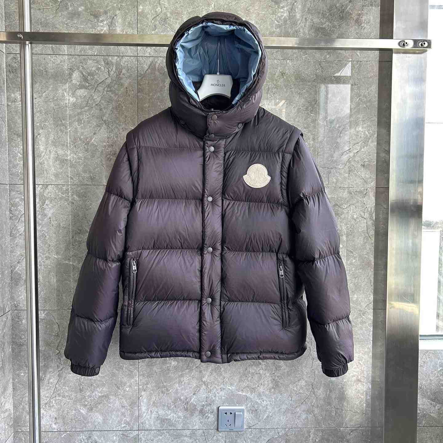 Moncler Cyclone 2-IN-1 Short Down Jacket - DesignerGu