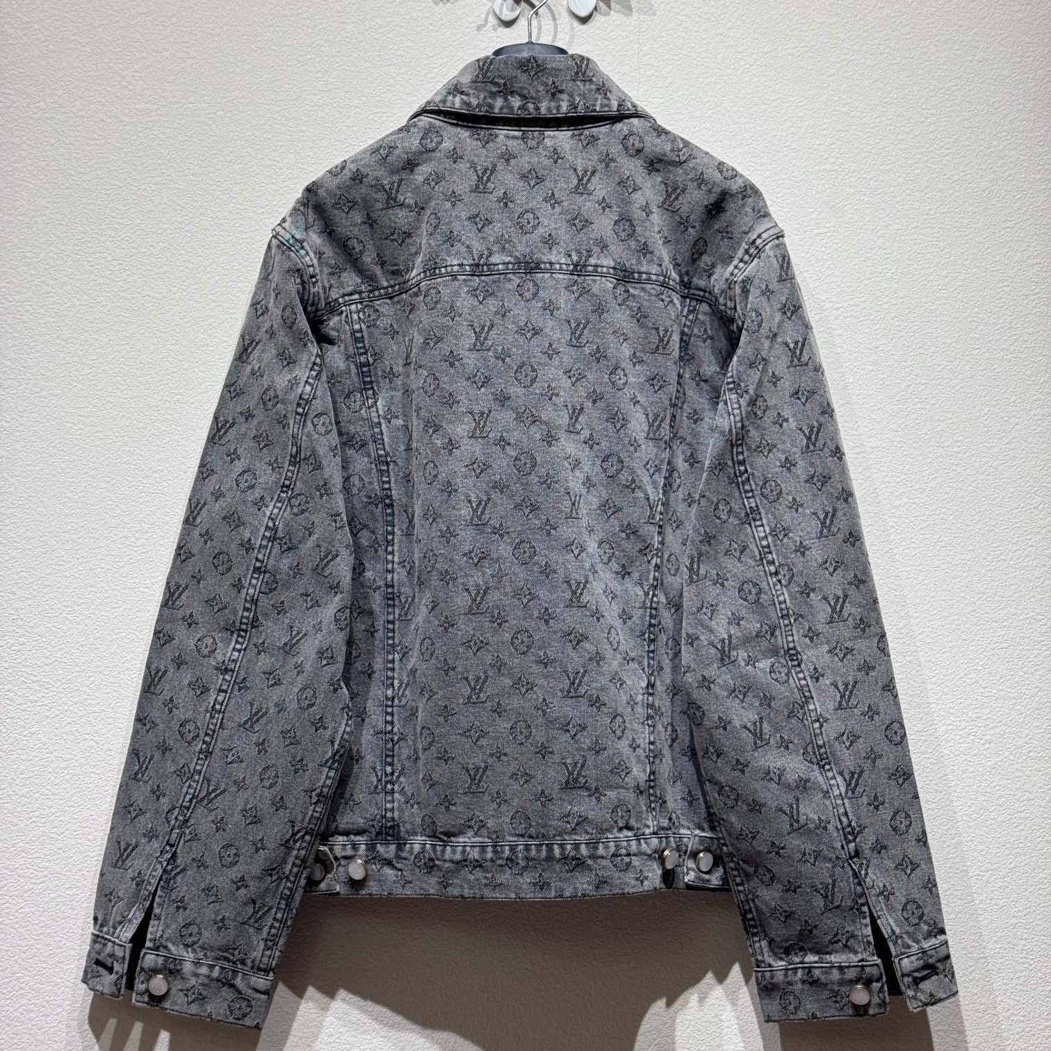 Louis Vuitton Monogram Jacquard Denim Jacket - DesignerGu