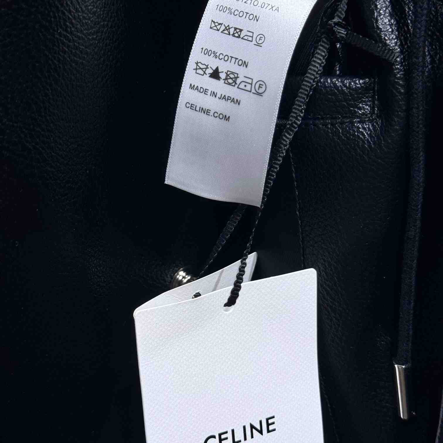 Celine Hooded Leather Jacket - DesignerGu