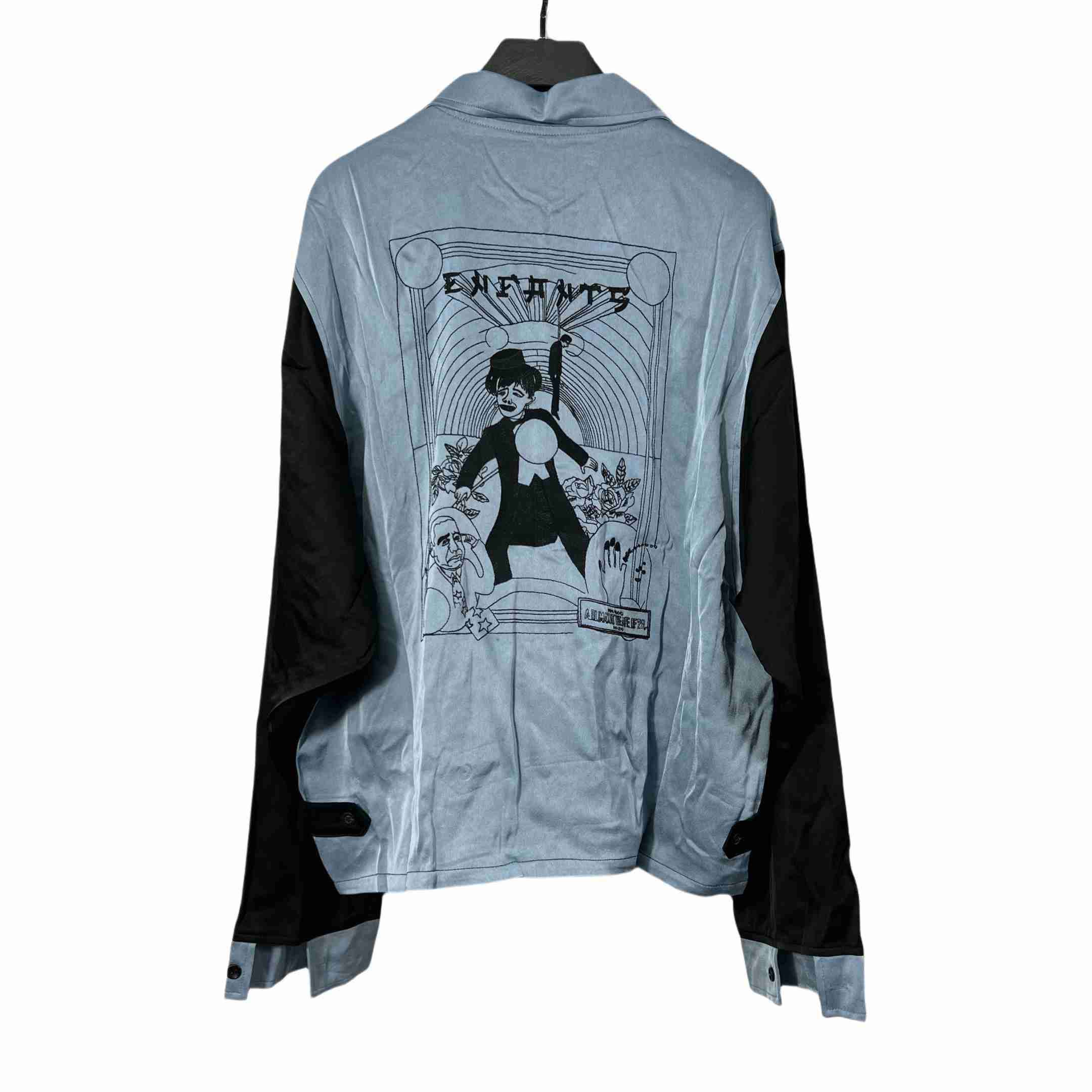 Enfants Riches Deprimes Climax At 29 Western Jacket 'Black/Silver/Blue' - DesignerGu