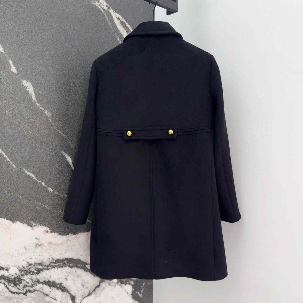 Celine Victorine Coat In Double Faced Cashmere - DesignerGu