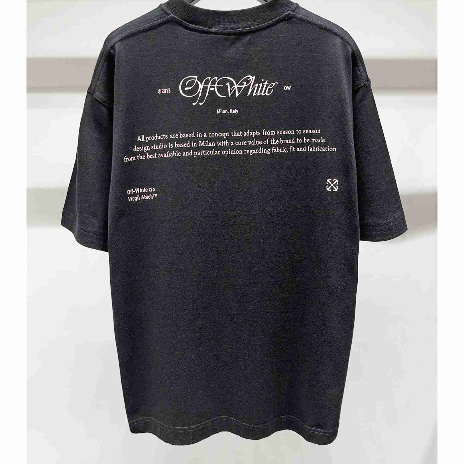 Off-White Script Mary Skate T-Shirt - DesignerGu