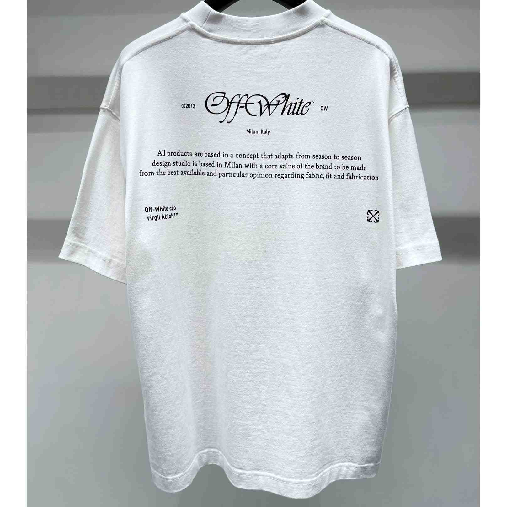 Off-White Script Mary Skate T-Shirt - DesignerGu