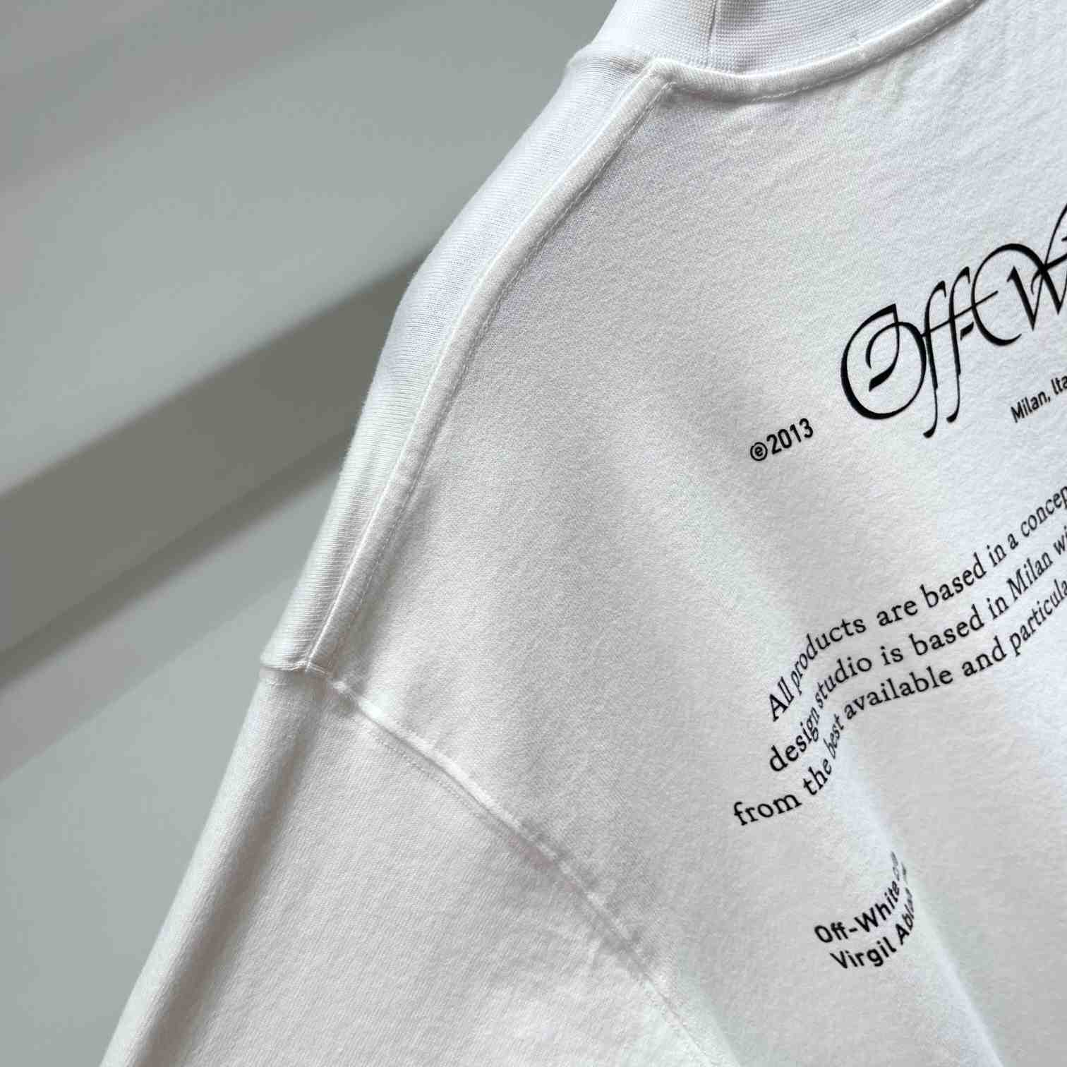 Off-White Script Mary Skate T-Shirt - DesignerGu