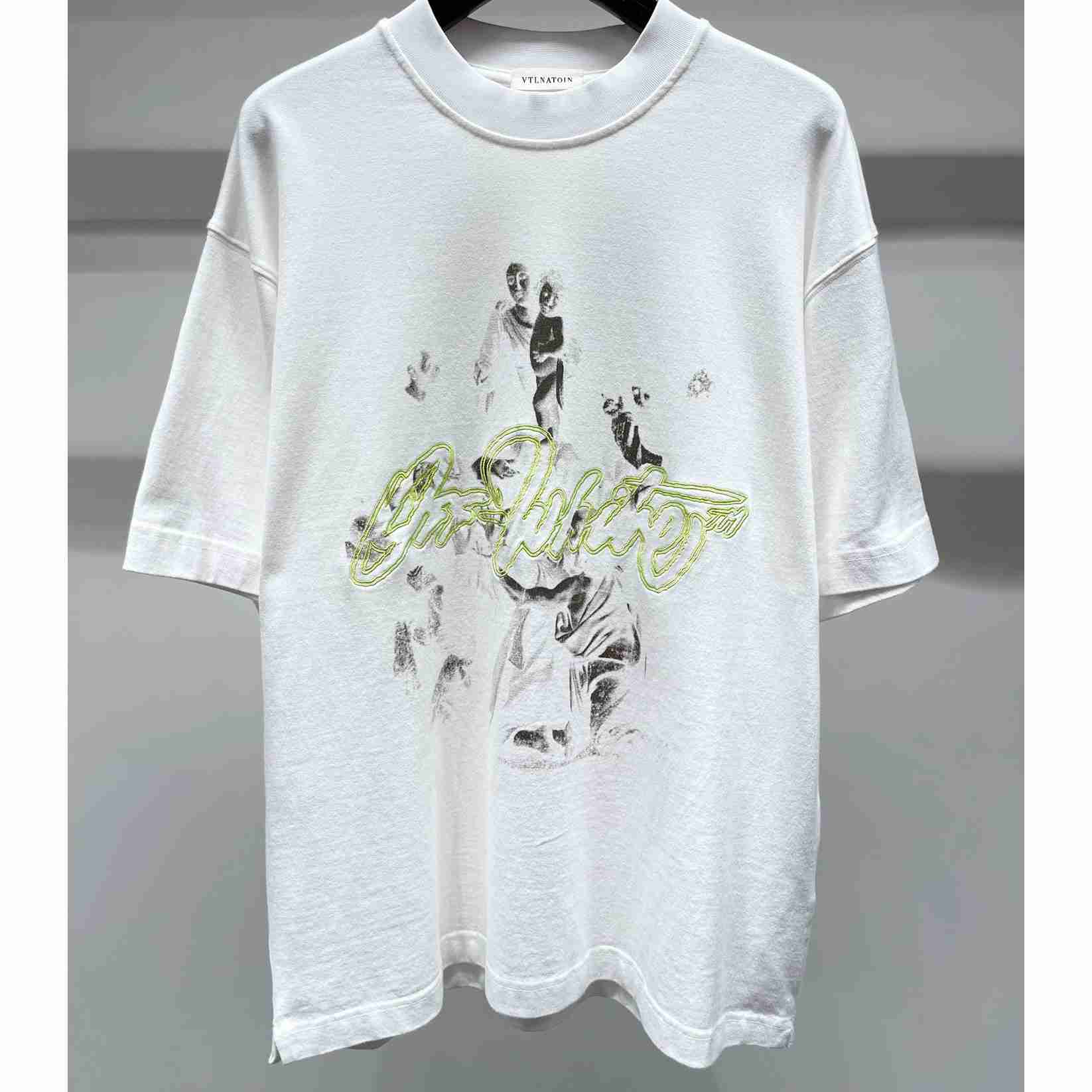 Off-White Script Mary Skate T-Shirt - DesignerGu