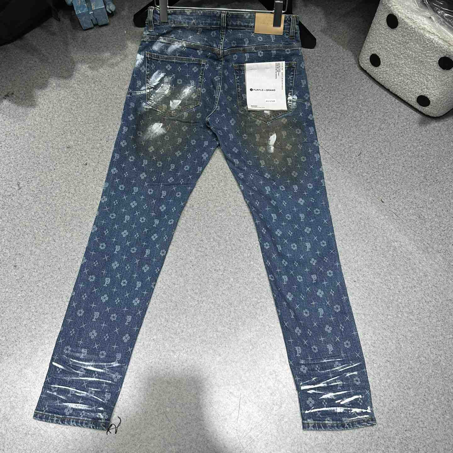 Purple-Brand Jeans   PU1254 - DesignerGu