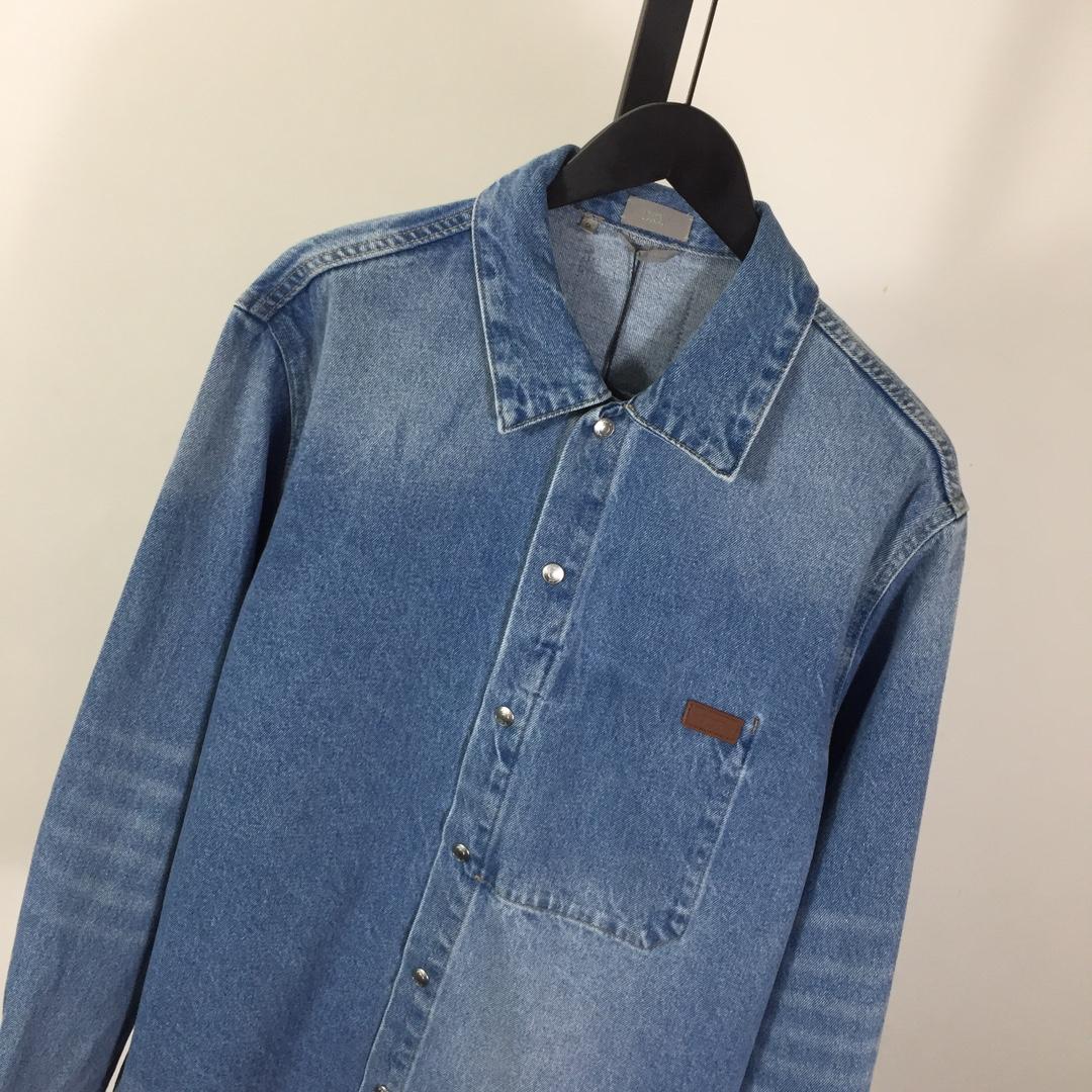 Dior Denim Overshirt - DesignerGu