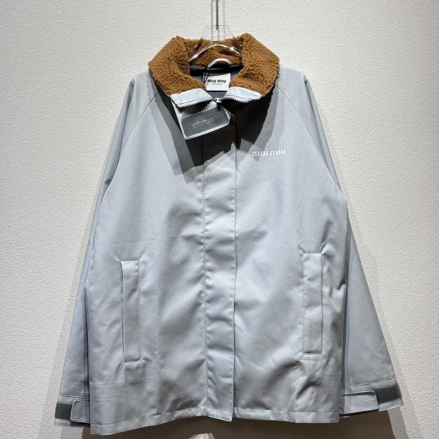 Miu Miu Cordura Blouson Jacket - DesignerGu