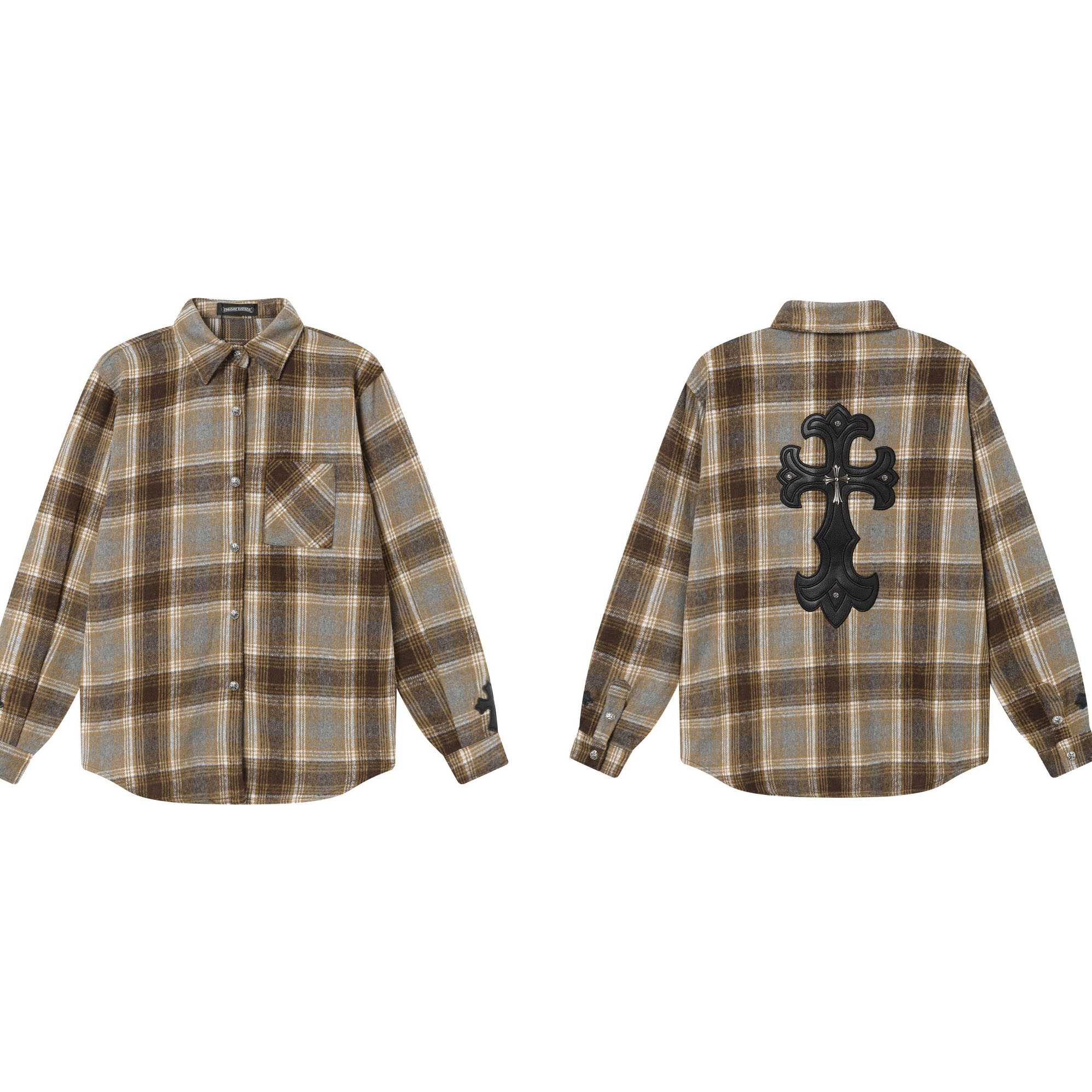 Chrome Hearts Check Shirt - DesignerGu