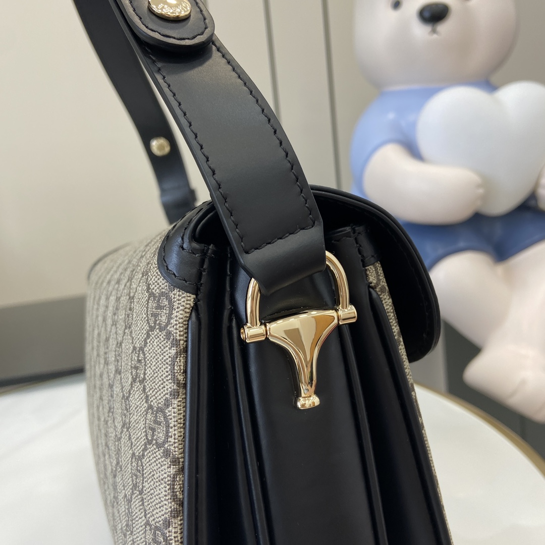 Gucci Horsebit 1955 Soft Small Shoulder Bag - DesignerGu