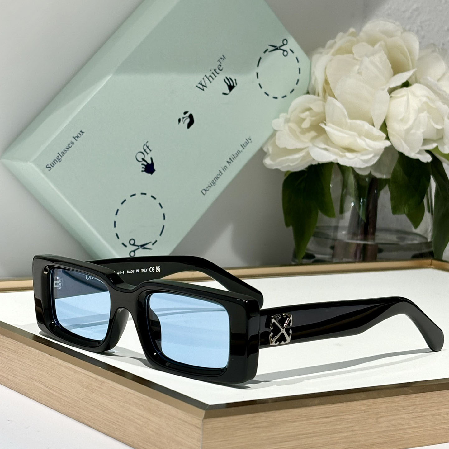 Off White OERl127 Sunglasses    - DesignerGu