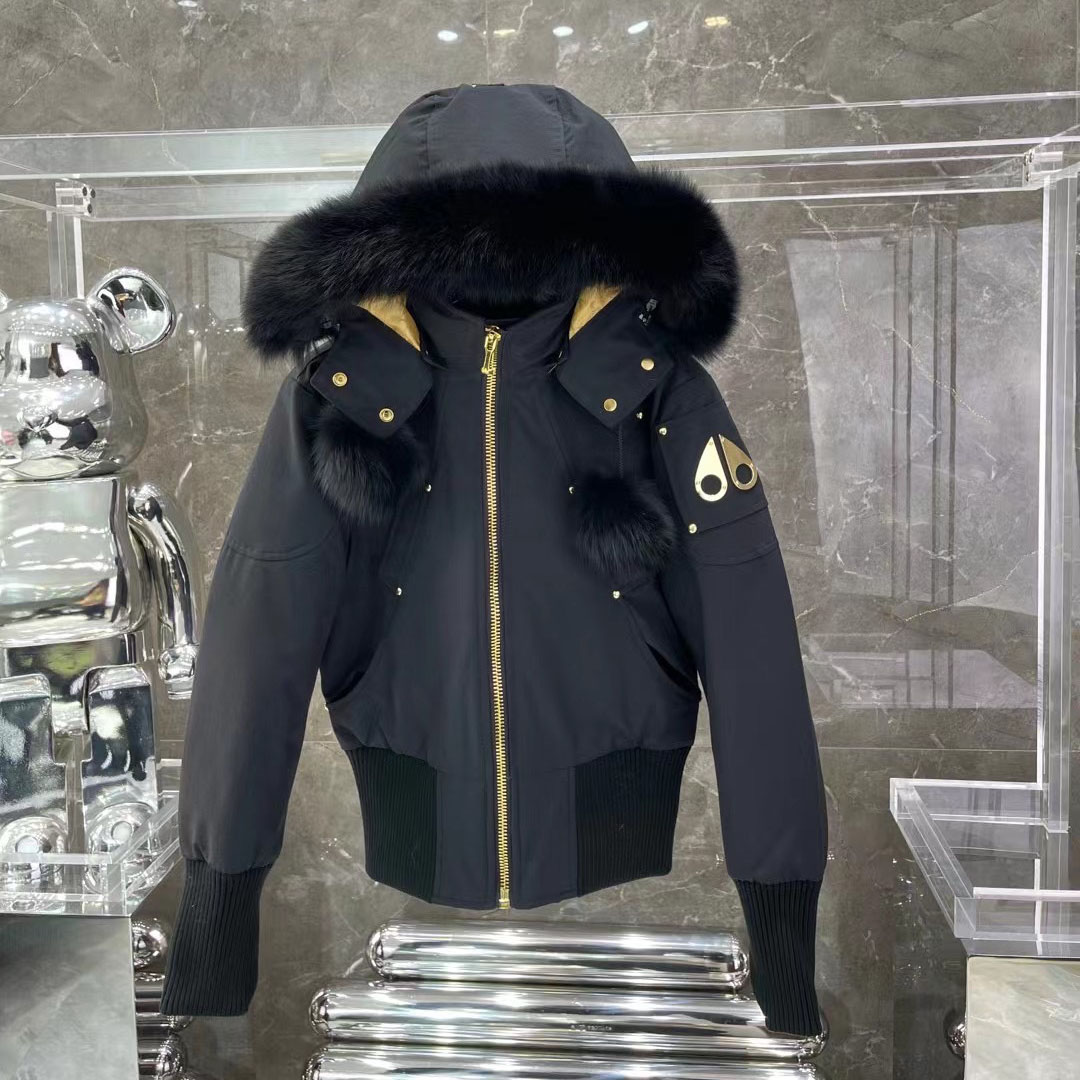 Canada Goose Gold Debbie Bomber Fur - DesignerGu