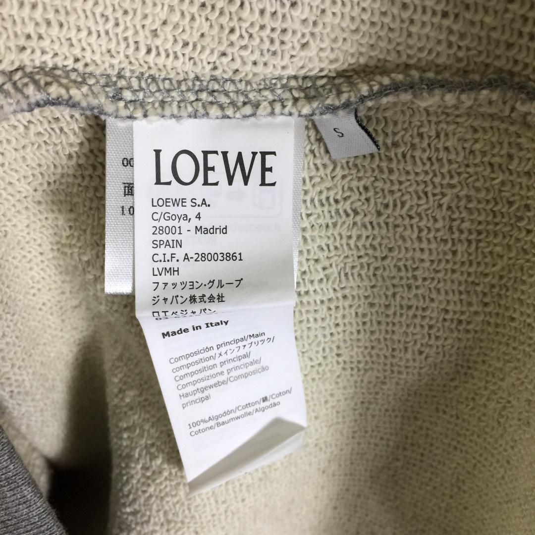 Loewe Anagram-embroidered Hoodie - DesignerGu