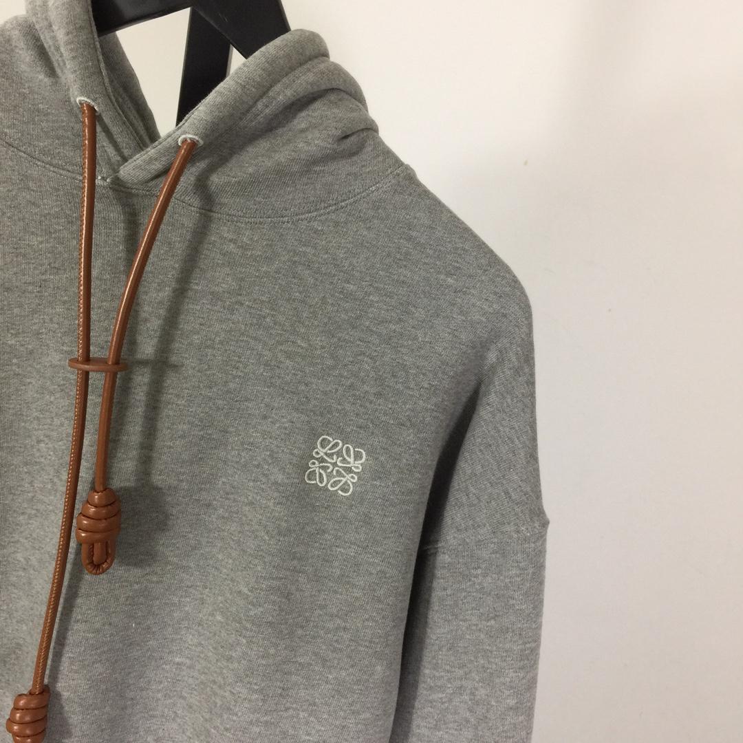 Loewe Anagram-embroidered Hoodie - DesignerGu