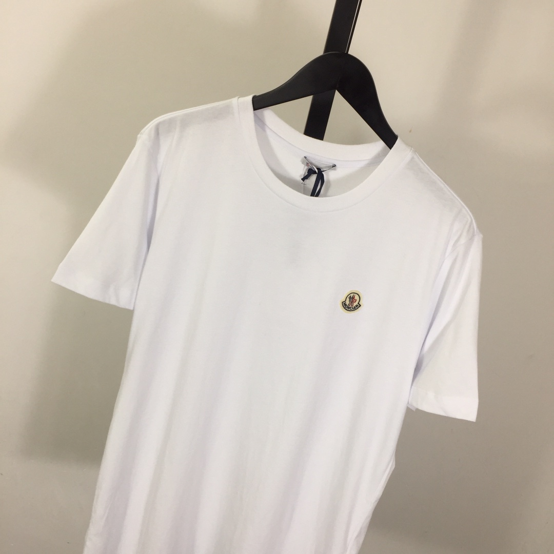 Moncler Logo Cotton T-shirt - DesignerGu