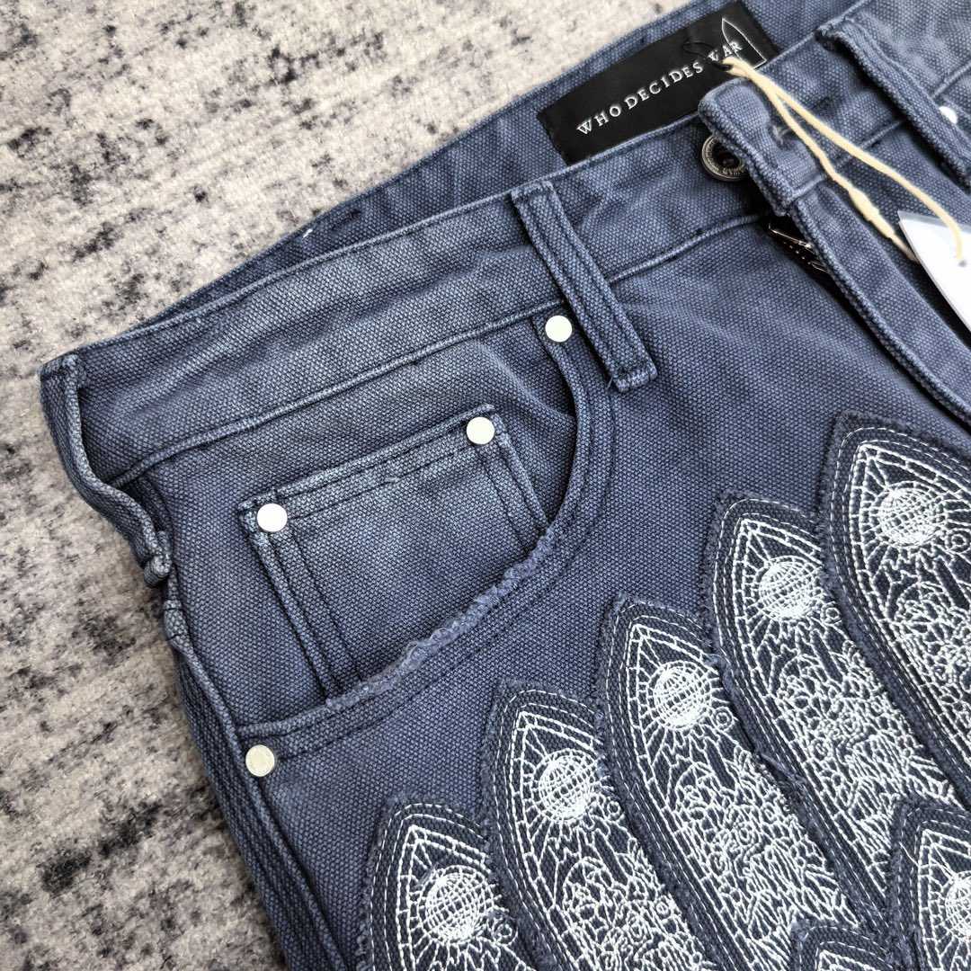 Who Decides War Techno Denim Jeans   HM689 - DesignerGu