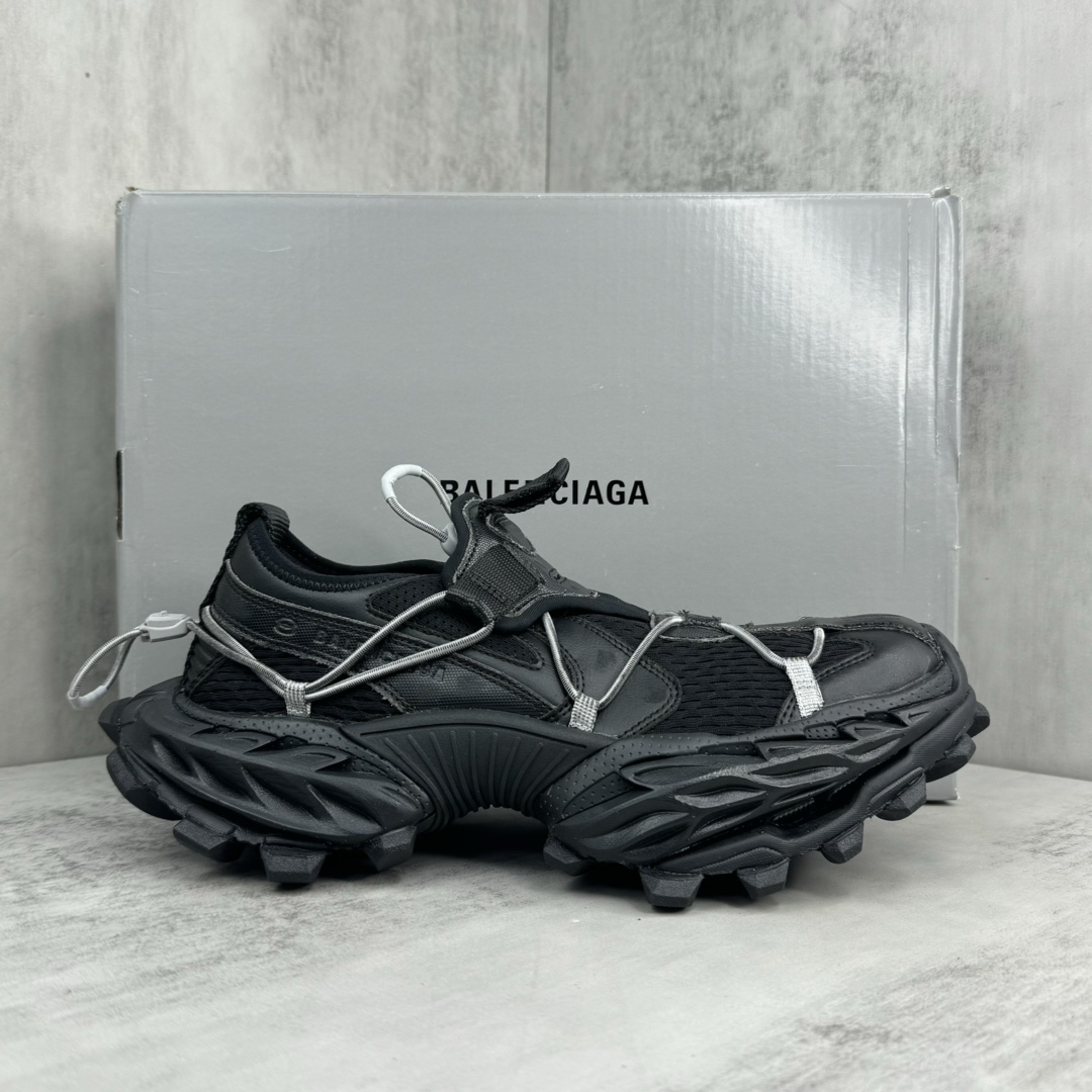 Balenciaga Hike Sneaker In Black  - DesignerGu