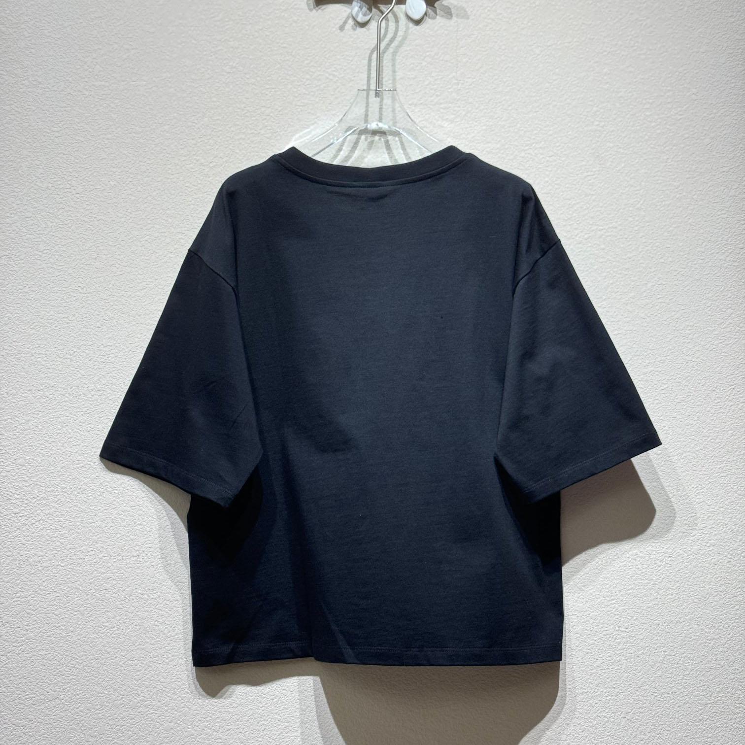 Celine Loose Celine 16 t-shirt In Cotton Jersey - DesignerGu