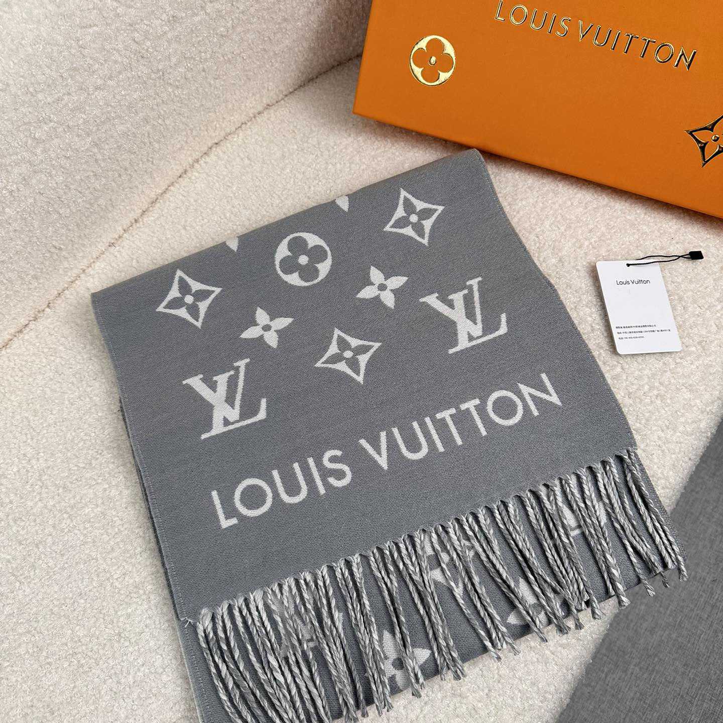 Louis Vuitton All About Monogram Scarf  M79226 - DesignerGu