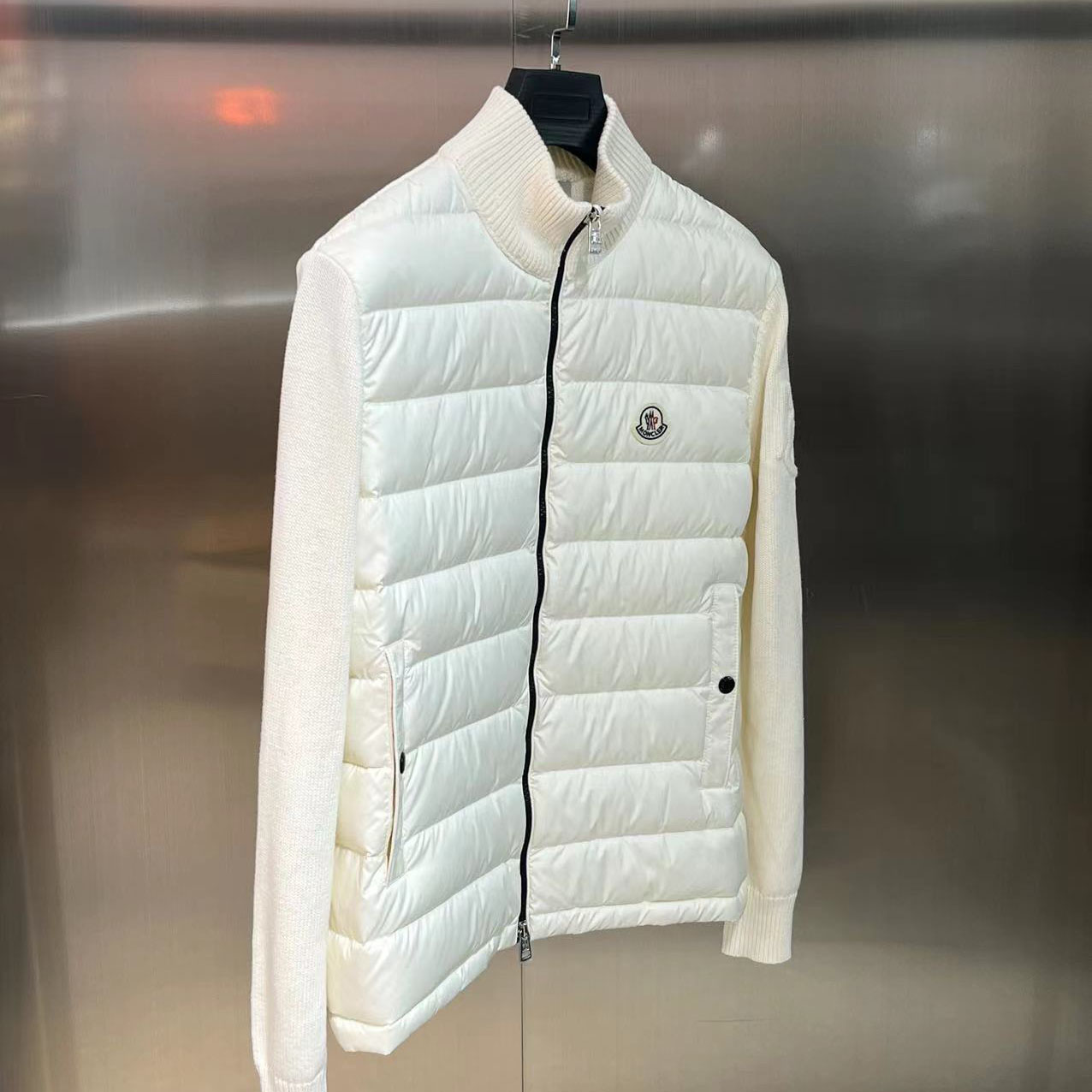 Moncler Down Puffer Cardigan - DesignerGu