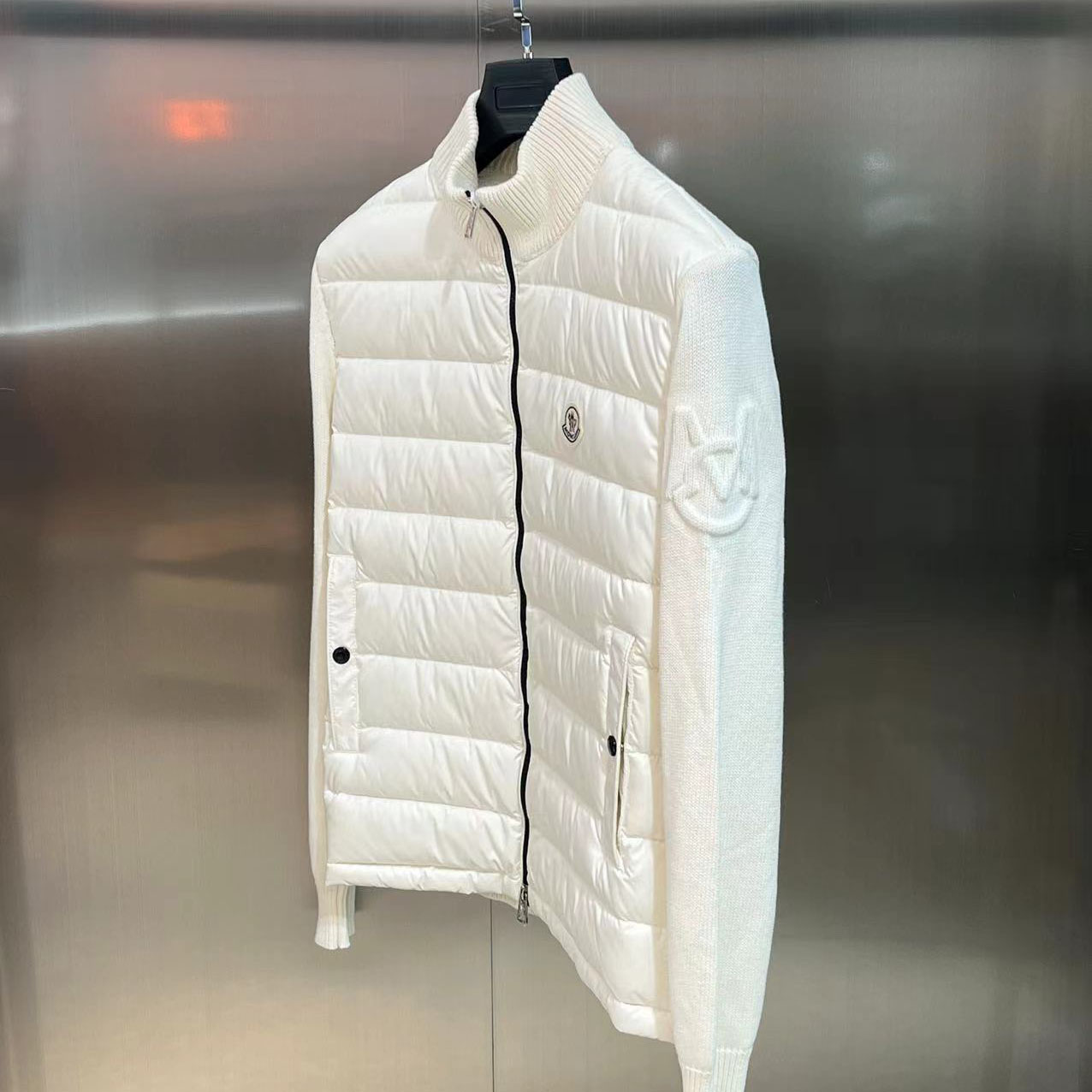 Moncler Down Puffer Cardigan - DesignerGu