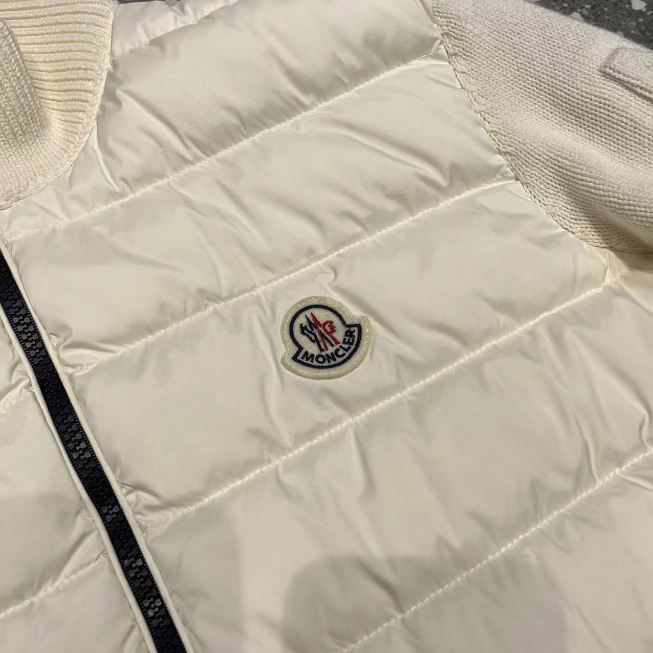 Moncler Down Puffer Cardigan - DesignerGu