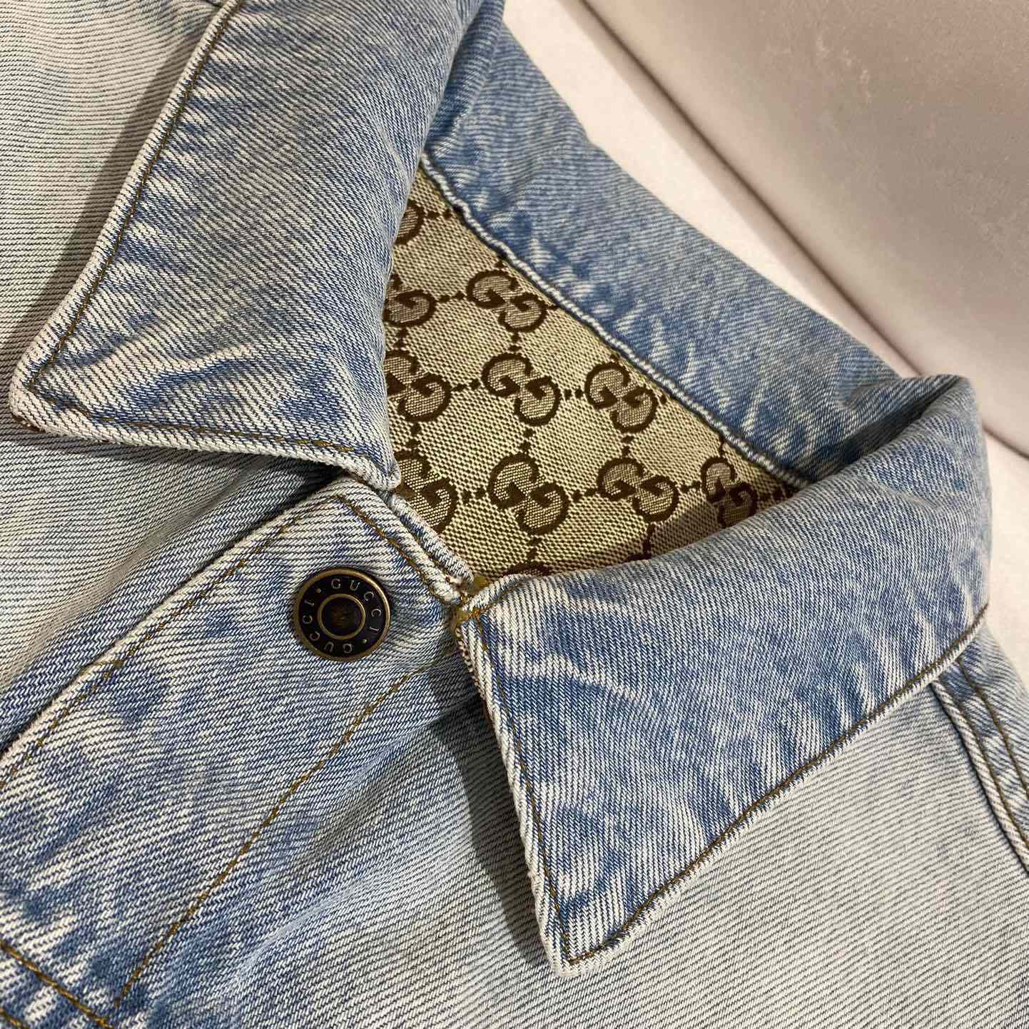 Gucci Reversible Denim Jacket - DesignerGu