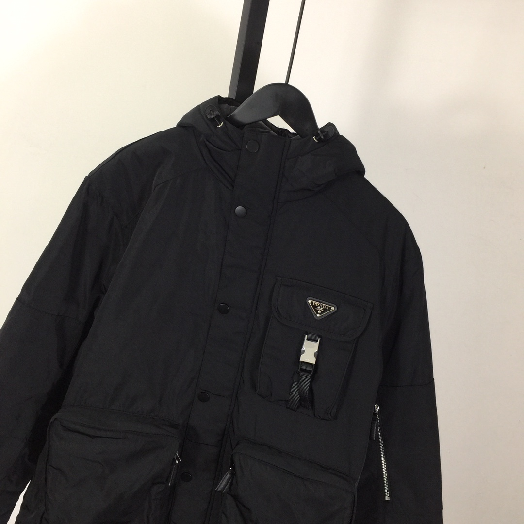 Prada Re-Nylon Multi Pocket Jacket - DesignerGu