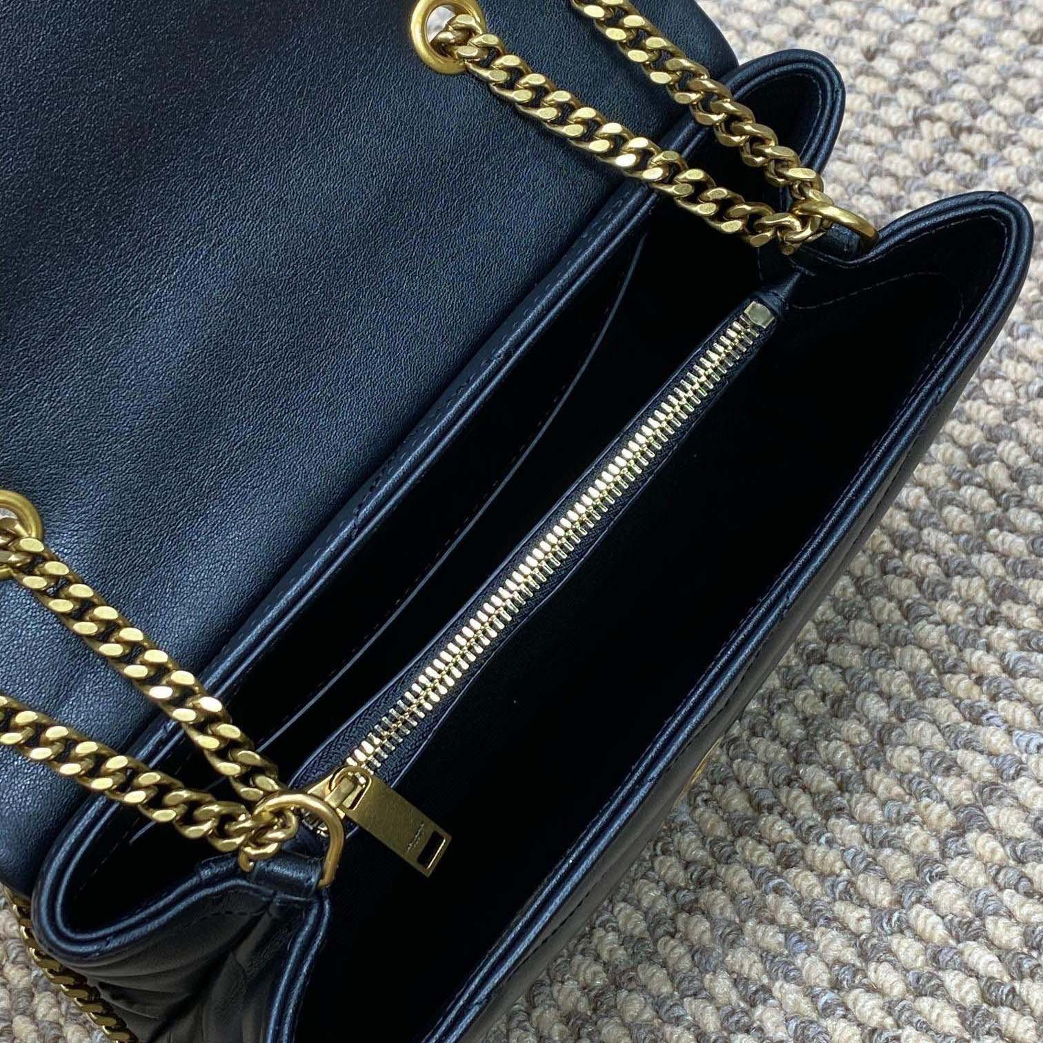 Saint Laurent Loulou Shoulder Bag   25x17x9cm - DesignerGu