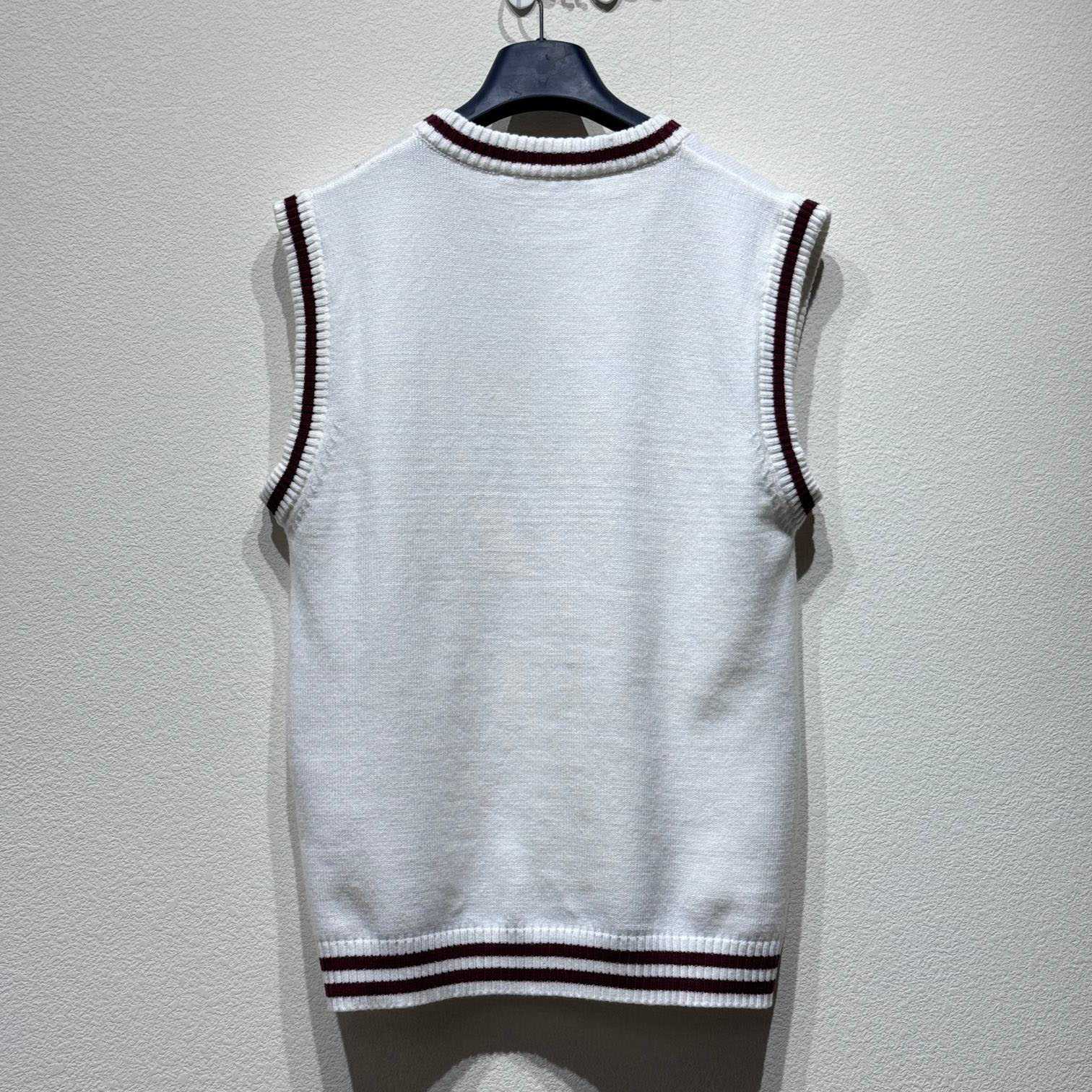 Louis Vuitton Embellished Wool Vest   - DesignerGu