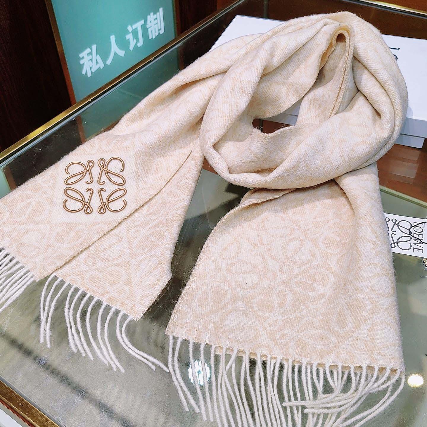 Loewe Anagram Scarf  - DesignerGu