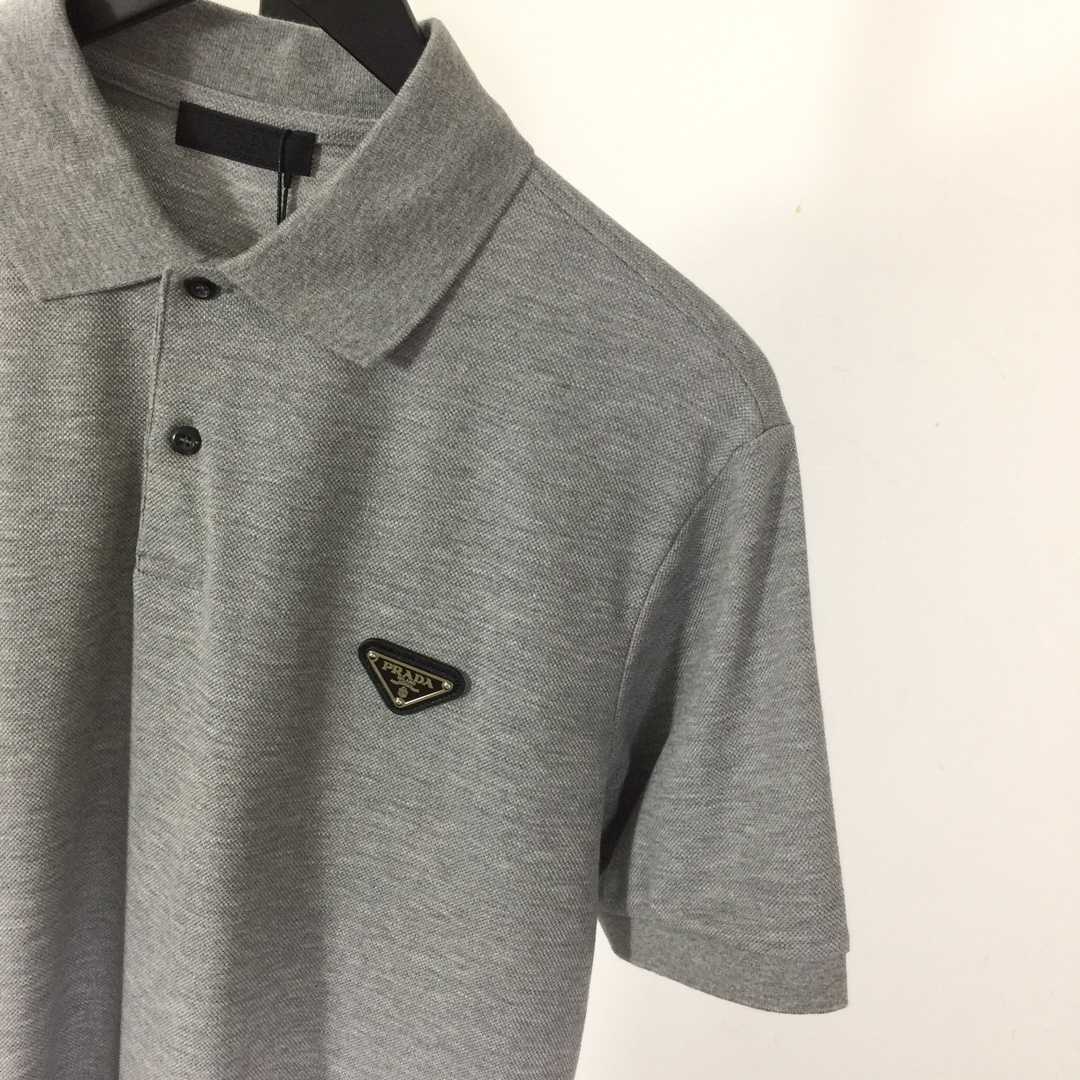 Prada Cotton Polo Shirt  - DesignerGu