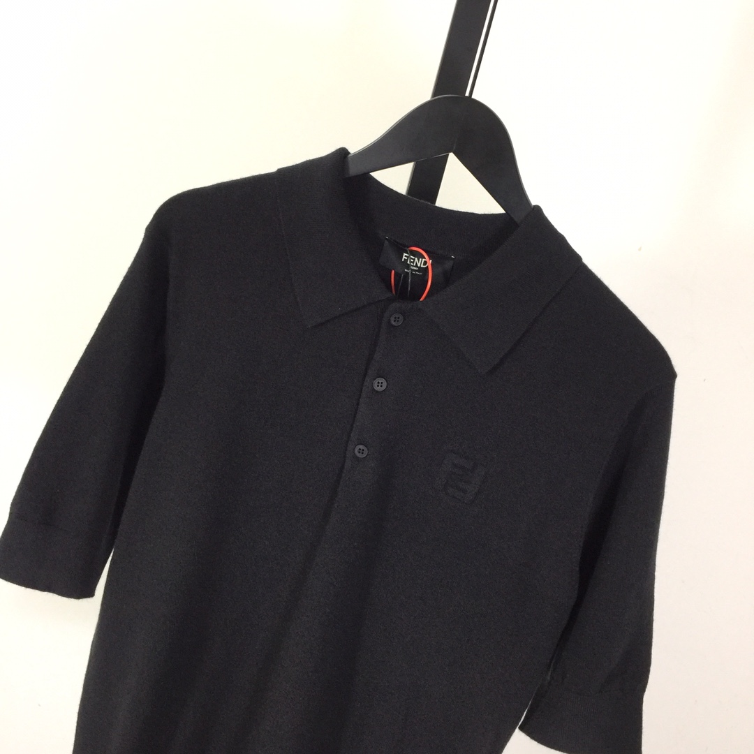 Fendi Cotton Polo Shirt - DesignerGu