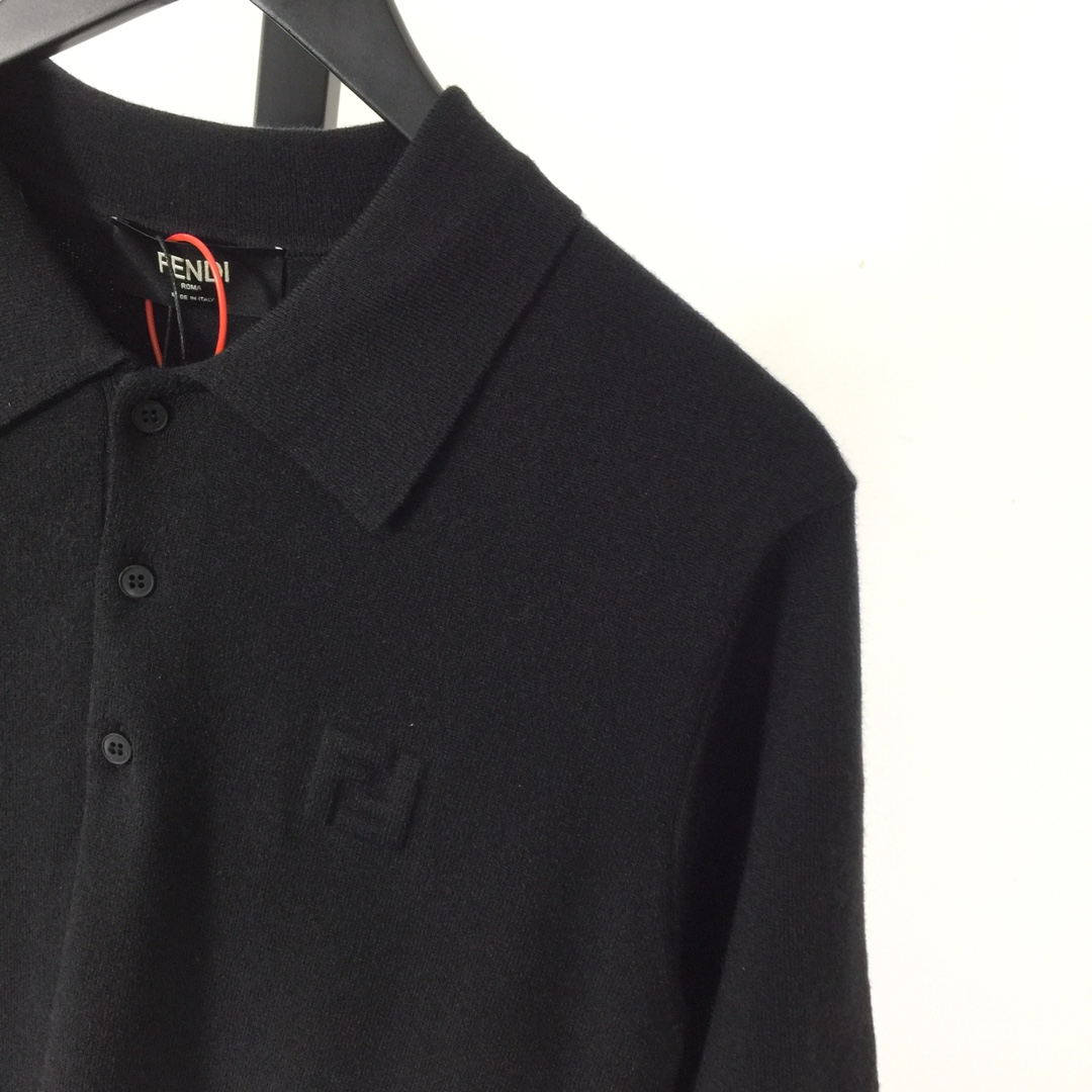 Fendi Cotton Polo Shirt - DesignerGu