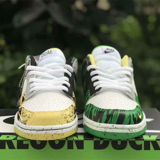 Division Street x Nike Dunk Low“What The Ducks Of A Feather” Sneakers    HV1454-100 - DesignerGu