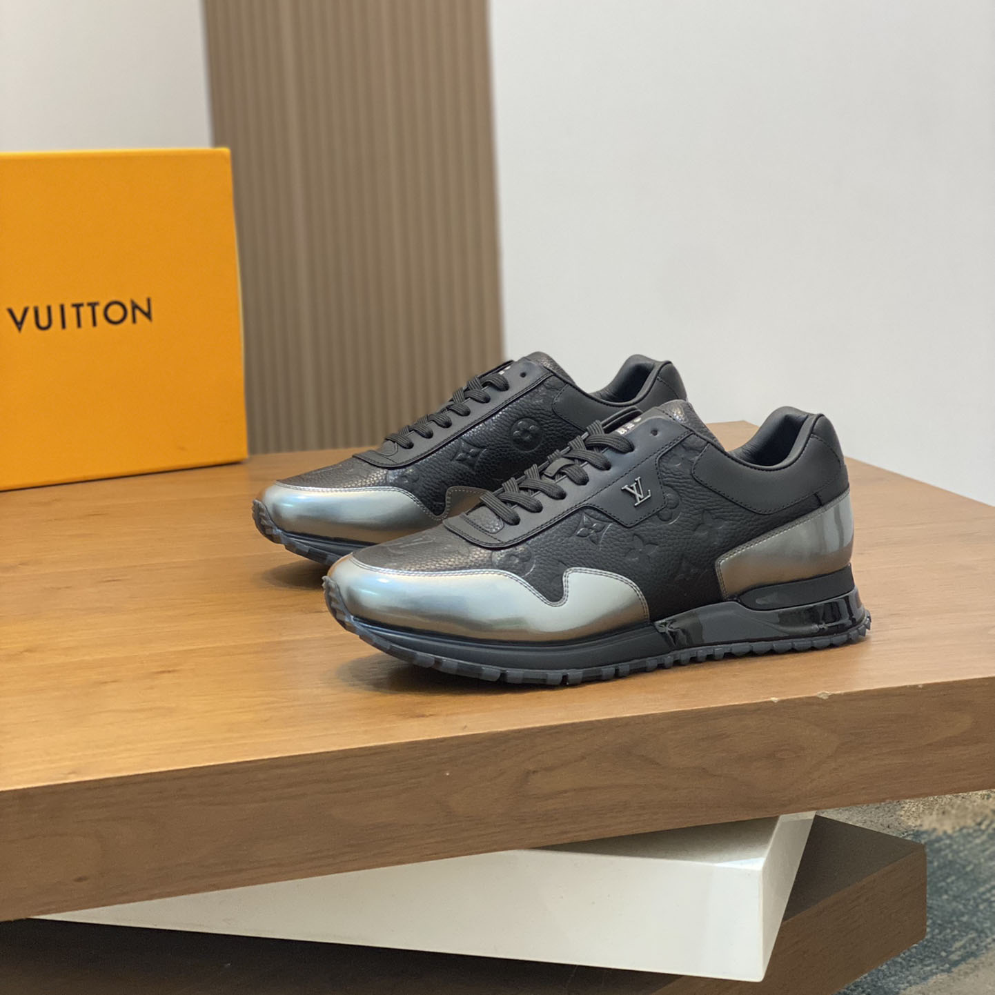 Louis Vuitton Run Away Trainers   - DesignerGu