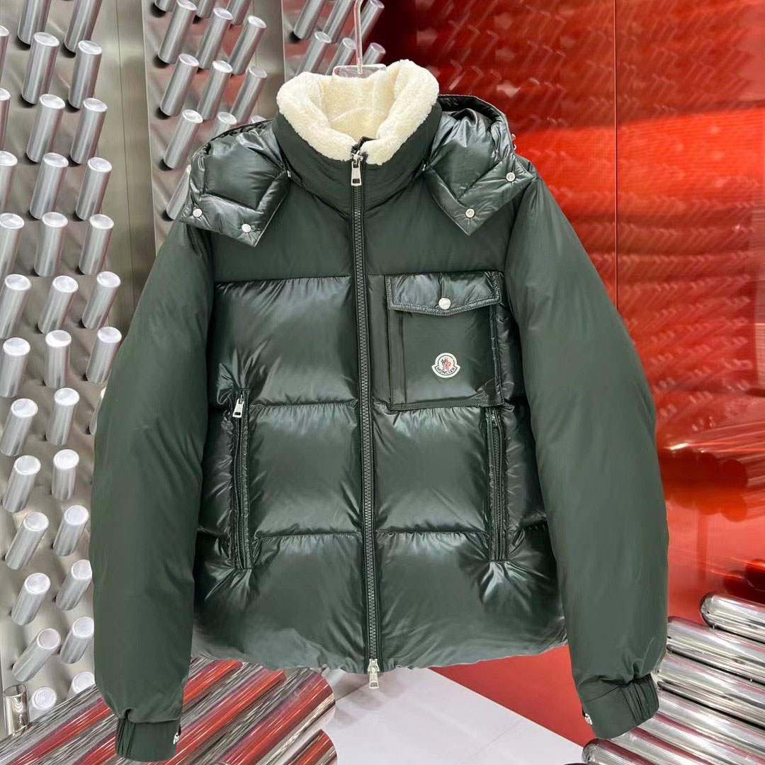 Moncler Bayuda Puffer Jacket Green - DesignerGu