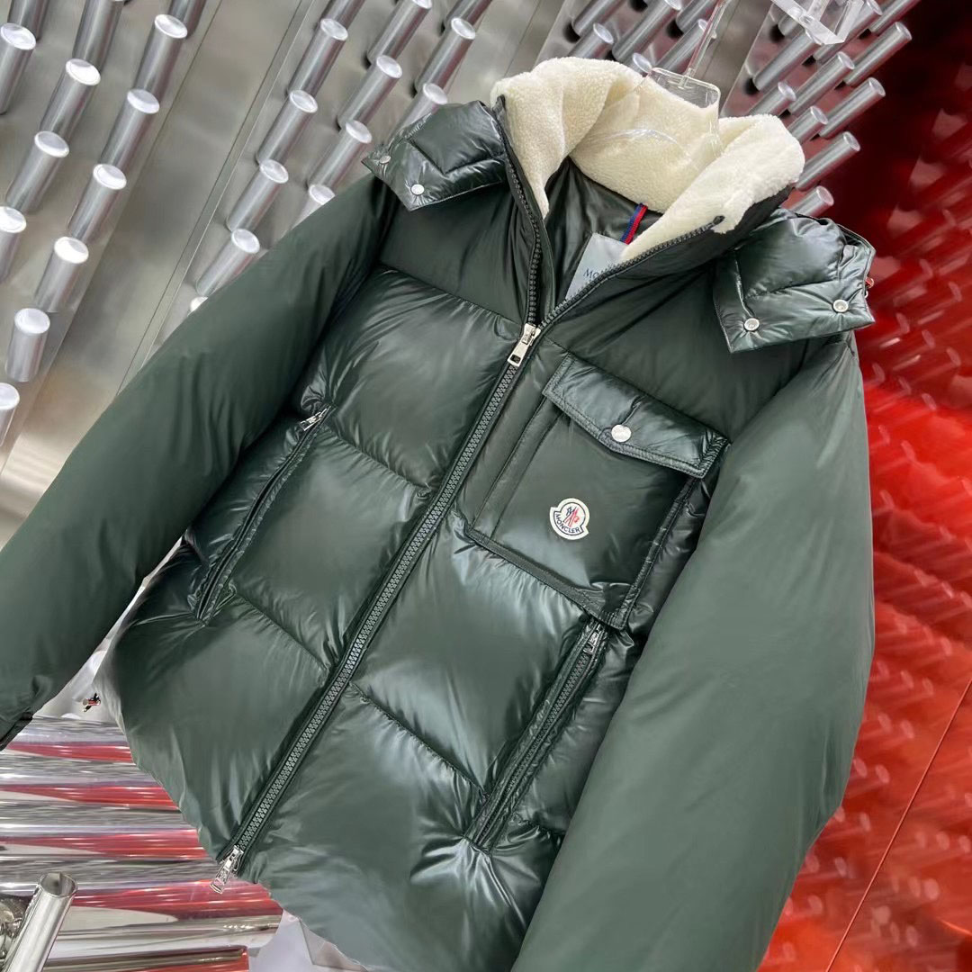 Moncler Bayuda Puffer Jacket Green - DesignerGu