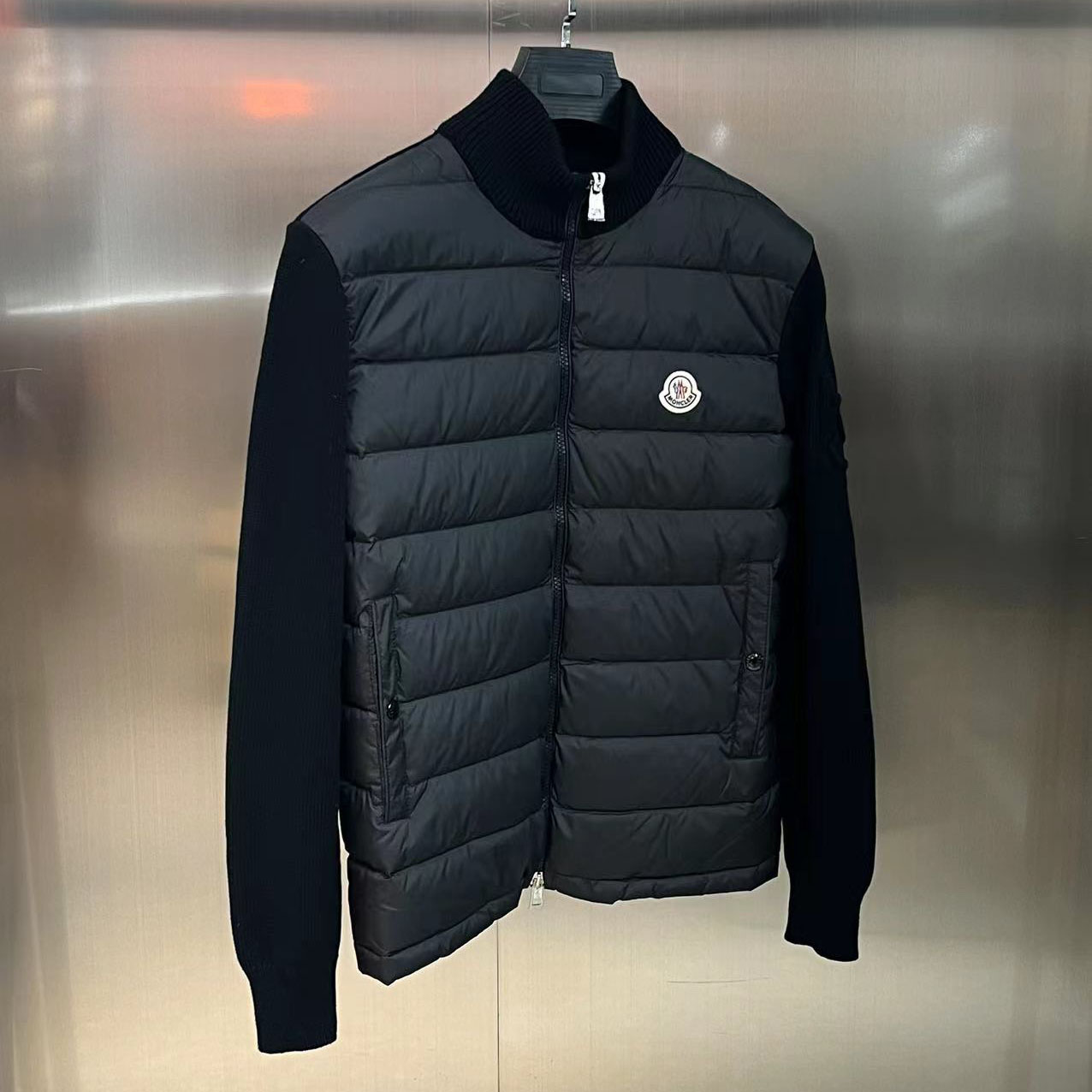 Moncler Down Puffer Cardigan - DesignerGu