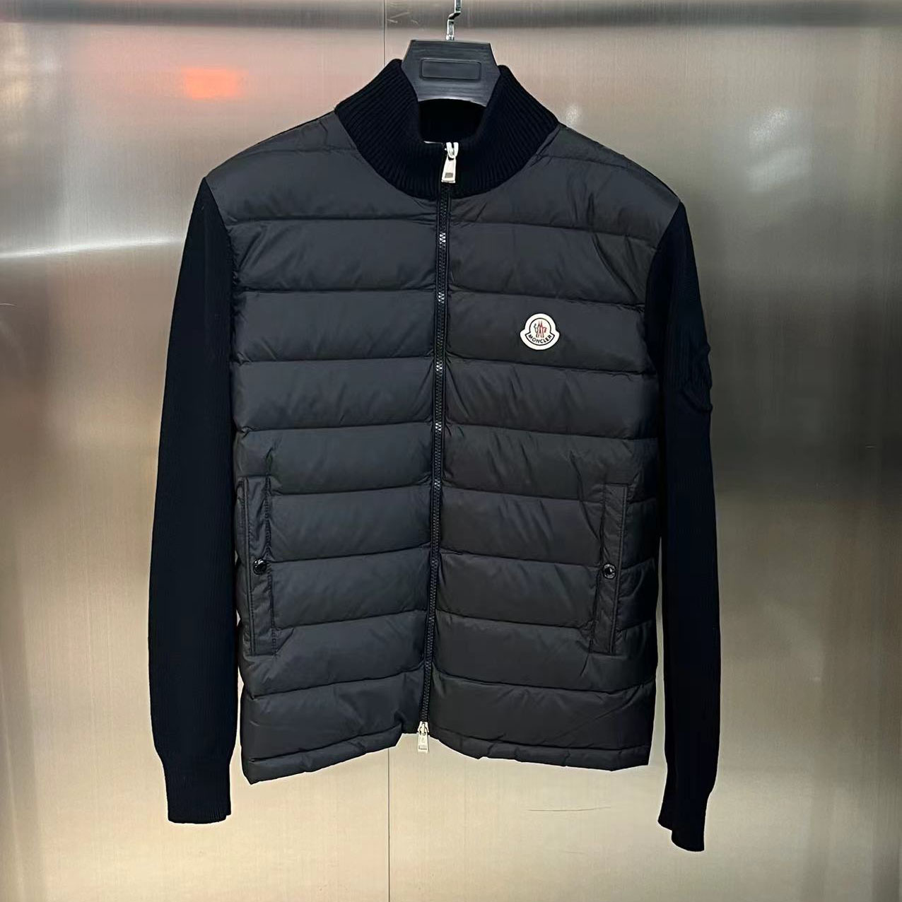 Moncler Down Puffer Cardigan - DesignerGu